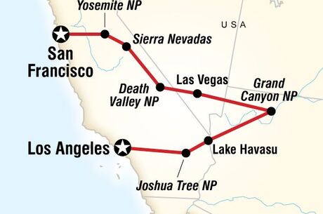 3-11 EKİM BATI AMERİKA SAN FRANCİSCO & LAS VEGAS & LOS ANGELES 2027