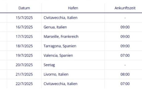 15-22 Temmuz Msc Orchestra ile Akdeniz Ülkeleri Gemi Turu İtalya & Roma & Fransa & İspanya & Barcelona & İbiza & Sardunya 