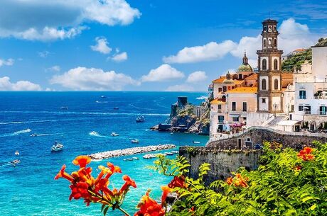 20-25 MAYIS Güney İtalya Amalfi Kıyıları ve Napoli Turu  2026